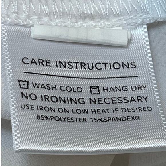 Mizzen + Main White Leeward Button Up Long Sleeve Men’s XL No-Iron Shirt Travel - Picture 4 of 7